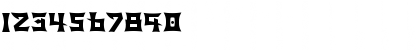 Download GB Shinto Regular Font Numeric Preview