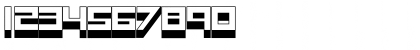 Download RaseGPL-Outline 1 Font Numeric Preview