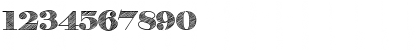 Download H&B Sketch Demo Regular Font Numeric Preview