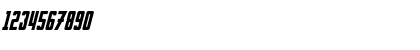 Download Invaders Italic Font Numeric Preview