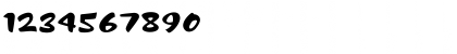 Download Joe Max Regular Font Numeric Preview