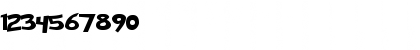 Download Ketchum Regular Font Numeric Preview