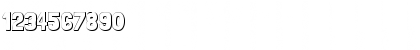 Download Londrina Shadow Regular Font Numeric Preview