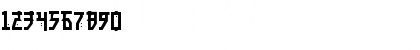 Download Manga Regular Font Numeric Preview
