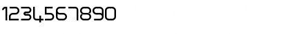 Download Neons Regular Font Numeric Preview