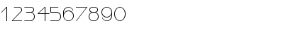 Download Ormont Light Font Numeric Preview