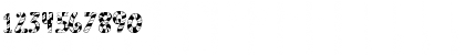 Download Peppermint Canes Regular Font Numeric Preview