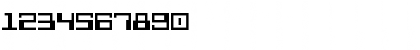 Download Pixel Calculon Regular Font Numeric Preview