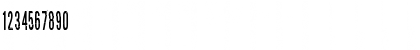 Download Puolelta toiselle Regular Font Numeric Preview