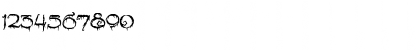 Download Pyrite Crypt Regular Font Numeric Preview