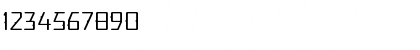 Download Quirko Light Font Numeric Preview