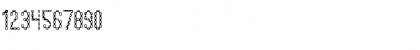 Download ChainFontBlack Regular Font Numeric Preview