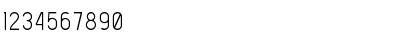 Download The Light Font Regular Font Numeric Preview