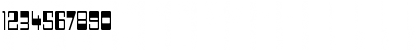 Download 256 Bytes Regular Font Numeric Preview