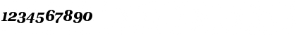 Download Utopia Bold Italic with Oldstyle Figures Font Numeric Preview