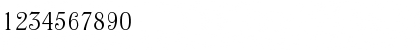 Download Verona-Xlight Regular Font Numeric Preview