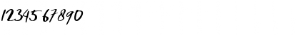 Download Arya Regular Font Numeric Preview