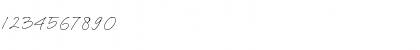 Download Attention Personal Use Regular Font Numeric Preview