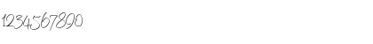 Download Baltigo Script Regular Font Numeric Preview