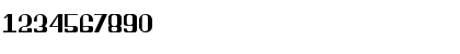 Download Best Part Regular Font Numeric Preview