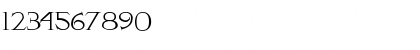 Download Chambord Regular Font Numeric Preview