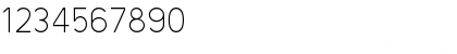 Download Black Label Light Font Numeric Preview
