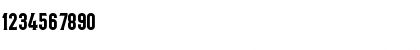 Download Bonard Regular Font Numeric Preview