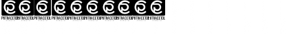 Download Busther Regular Font Numeric Preview