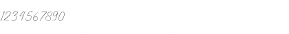 Download Callina Regular Font Numeric Preview