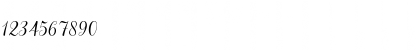 Download Cataline Script Regular Font Numeric Preview