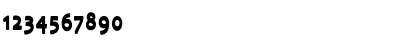 Download Comuc Regular Font Numeric Preview