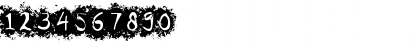 Download CROOTH Regular Font Numeric Preview