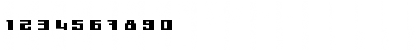 Download dopecre Medium Font Numeric Preview