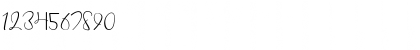 Download Fashion Script Personal Use Regular Font Numeric Preview