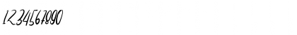 Download Febrina Regular Font Numeric Preview