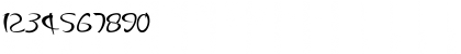 Download Changstein Regular Font Numeric Preview
