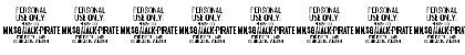 Download Jack Pirate Alt PERSONAL USE Regular Font Numeric Preview