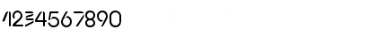 Download JMH Ava Regular Font Numeric Preview