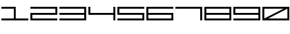 Download Magnetar Regular Font Numeric Preview