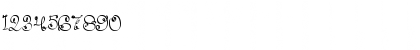 Download Merlinian Regular Font Numeric Preview