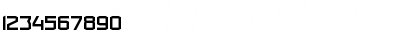 Download Militech Regular Font Numeric Preview