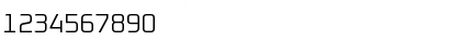 Download Oxanium Light Font Numeric Preview