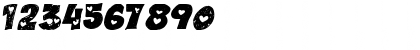 Download PUPPY LOVE BRUSH Regular Font Numeric Preview