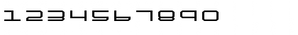 Download QuickTech Title Regular Font Numeric Preview