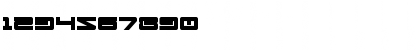 Download Ranger Force Regular Font Numeric Preview