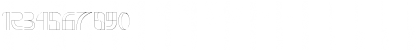 Download Relline Regular Font Numeric Preview