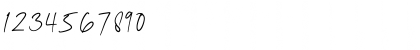 Download Sansino Regular Font Numeric Preview