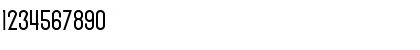 Download AGRON Regular Font Numeric Preview