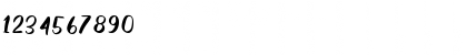 Download Athain Regular Font Numeric Preview