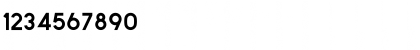 Download Beckman Free Font Numeric Preview